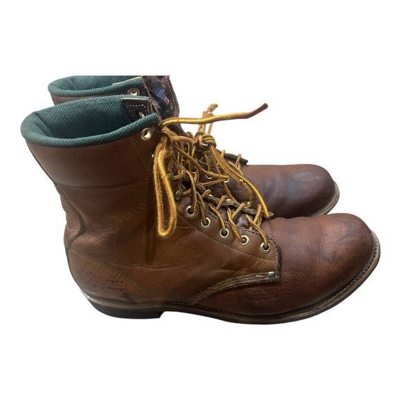 Vtg Field N forest Men's Boots made in USA 10 US - Picture 2 of 9